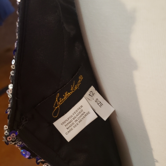 NWT Johnathan Kayne Sequin Ruffled Prom Dress - Picture 8 of 8